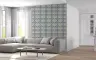 Art Deco Scallop Wave Geometric Wallpaper 6