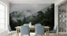 Misty Pine Forest Landscape Wall Mural 6