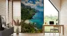 Tropical Emerald Coastline Wall Mural 7