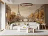 Eiffel Tower Paris Autumn Riverside Wall Mural 7