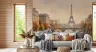 Eiffel Tower Autumn River View Wall Mural 6