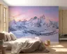 Snowy Mountain Sunrise Wall Mural 7