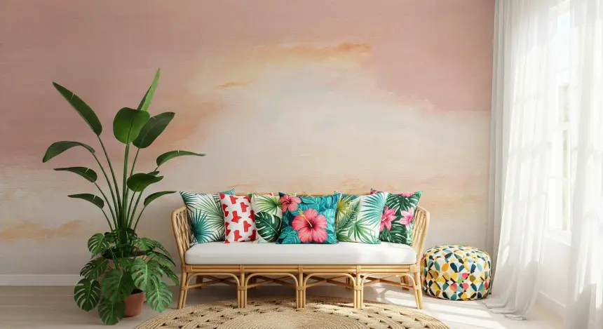 Ethereal Pastel Horizon Wall Mural