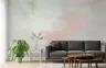 Blush and Mint Abstract Watercolor Wall Mural 8