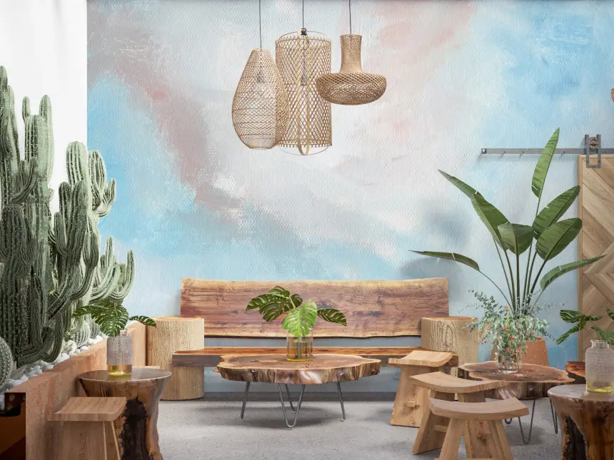Ethereal Sky Canvas Wall Mural