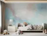 Dreamy Watercolour Cloud Abstract Wall Mural 7