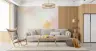 Subtle Watercolour Pastel Abstract Wall Mural 6