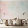 Soft Pastel Abstract Watercolor Wall Mural 6