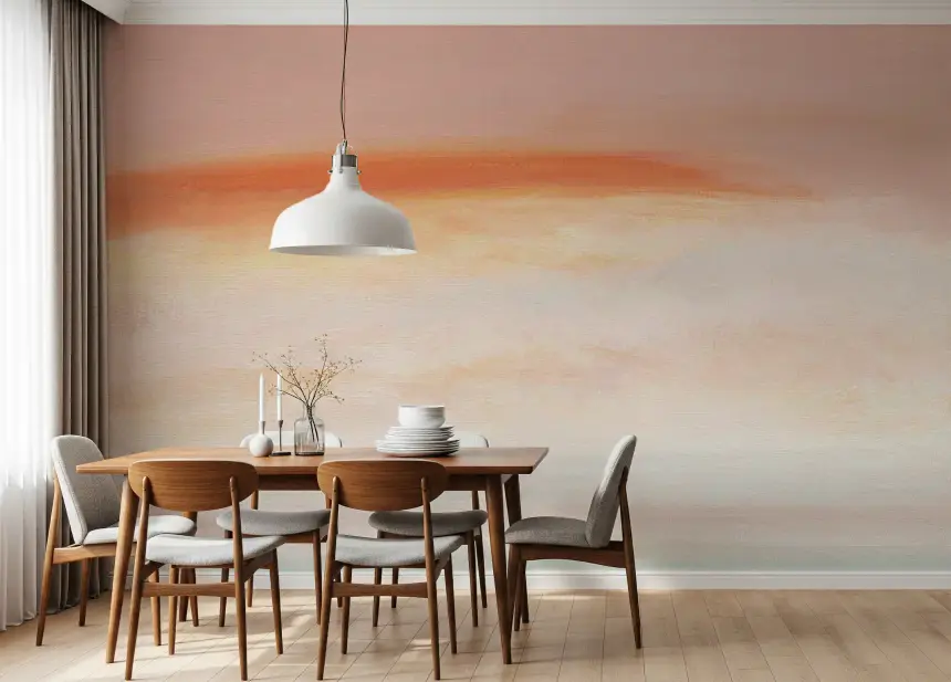 Morning Blush Canvas Wall Mural