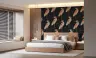Chinoiserie Heron and Butterfly Wall Mural 6