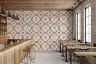 Terracotta Quatrefoil Olive Branch Wallpaper 6