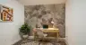 Earthy Tropical Palm Leaves Wall Mural 7