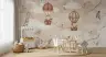 Whimsical Hot Air Balloon Kids Wall Mural 8