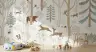 Woodland Animals and Trees Wall Mural 7
