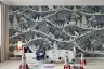 Whimsical Woodland Animals & Trees Wall Mural 6