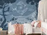 Whimsical Night Forest Animal Wall Mural 8