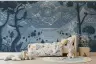 Whimsical Night Forest Animal Wall Mural 6
