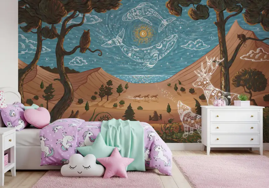 Spirit Night Wall Mural