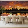 Angkor Wat Sunset Reflection Wall Mural 7
