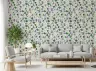 Watercolor Violet Floral Pattern Wallpaper 7