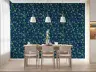 Watercolor Violet Botanical Pattern Wallpaper 8