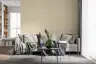 Subtle Beige Vertical Stripe Wallpaper 7
