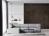 Sophisticated Dark Brown Distressed Texture Wall Mural 7