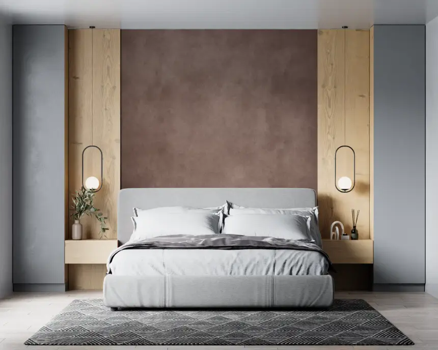 Dirty Paper - Mulberry Wall Mural