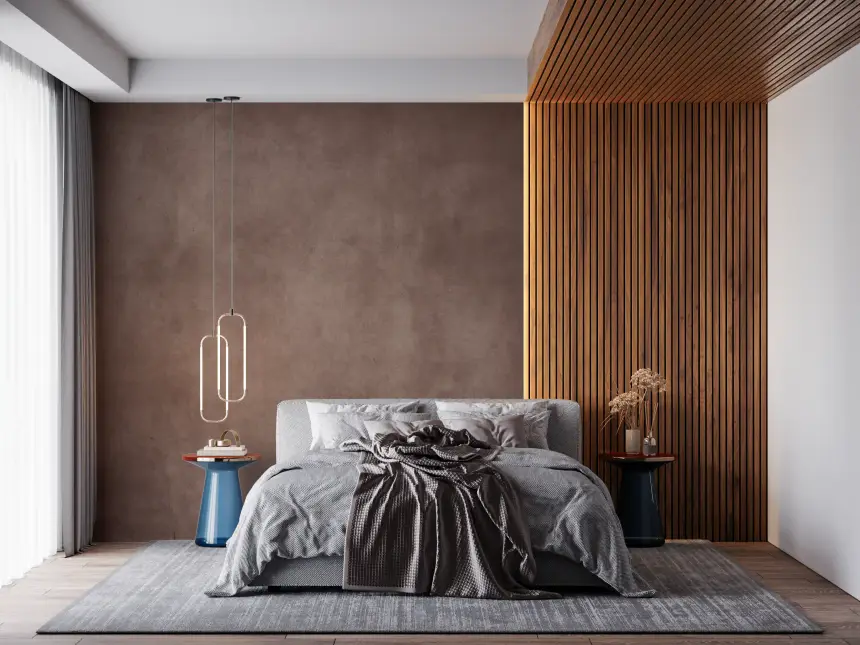 Dirty Paper - Mulberry Wall Mural