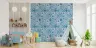 Mediterranean Blue Tile Pattern Wallpaper 7