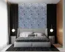 Vibrant Mediterranean Azulejo Tile Pattern Wallpaper 5