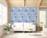 Vibrant Mediterranean Azulejo Tile Pattern Wallpaper 7