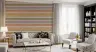 Contemporary Muted Geometric Blocks Stripe Wallpaper 6
