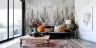 Abstract Cityscape Reflection Wall Mural 6