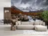 Autumn Mountain River Wall Mural 6