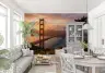 San Francisco Golden Gate Sunset Wall Mural 6