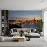 Bay Bridge Cityscape Wall Mural 7