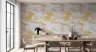 Contemporary Abstract Pastel Fluid Pattern Wallpaper 7
