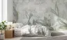 Elegant Muted Green Botanical Foliage Wall Mural 8