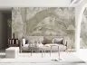 Muted Sage Tropical Leaves Botanical Wall Mural 7