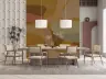 Earthy Organic Shapes Abstract Wall Mural 7