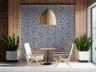 Blush Pink Floral Vines Wallpaper 6