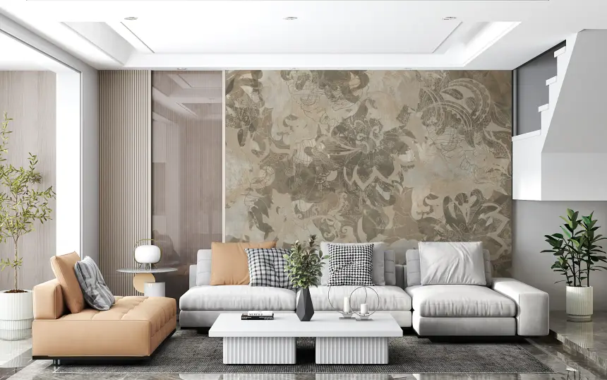Organic Earth Tapestry Wall Mural