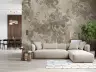 Earthy Abstract Foliage Wall Mural 7