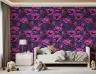 Wrens and Magenta Peonies Botanical Wallpaper 7