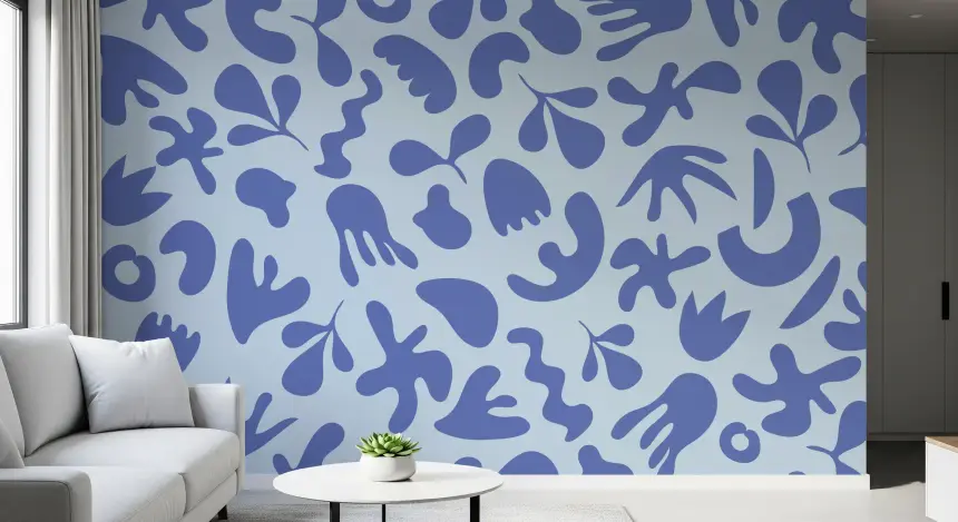 Serene Organic Flow Wall Mural