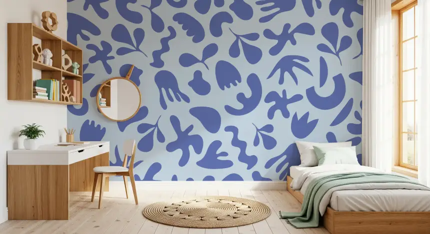 Serene Organic Flow Wall Mural