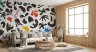 Modern Abstract Organic Shapes Wall Mural 7