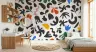 Modern Abstract Organic Shapes Wall Mural 8