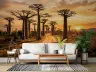 Baobab Tree Sunset Wall Mural 8